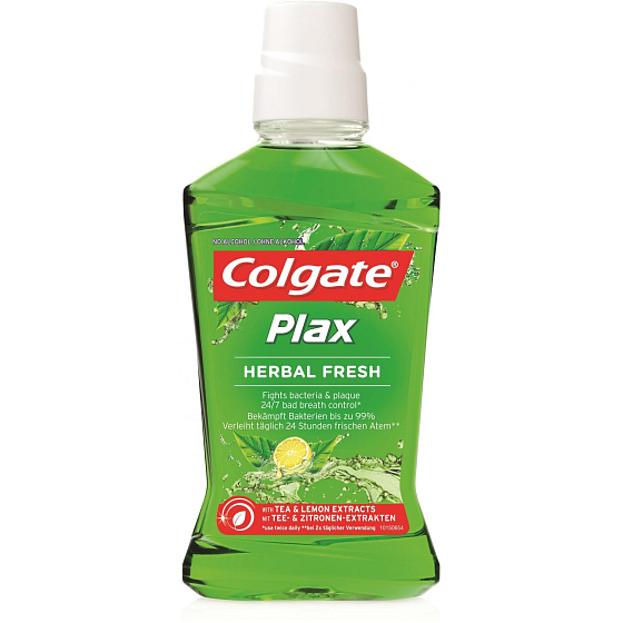 Colgate Plax Green Herbal Fresh ústna voda 500 ml