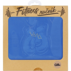 Albi Fitness uterák Rukavice modrý 90 x 50 cm