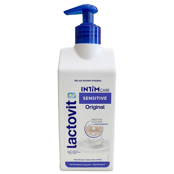 Lactovit Original gél pre intímnu hygienu 250 ml