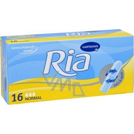Ria Normal dámske tampóny pre normálnu menštruáciu 16 kusov