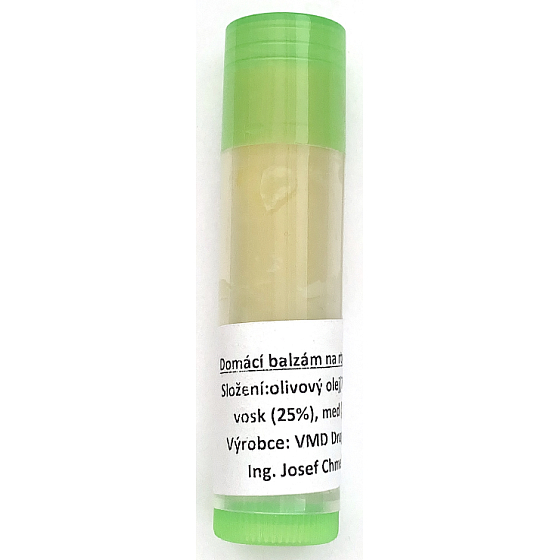 VeMDom Domáci balzam na pery s včelím voskom 5 ml