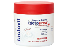 Lactovit Lactourea regeneračný penový krém na suchú až veľmi suchú pokožku 400 ml