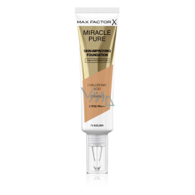 Max Factor Miracle Pure dlhotrvajúci make-up 75 Golden 30 ml