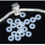 Silikónová zátka - Gumová silikónová zátka, brzda 2 x 6 mm, 10 kusov