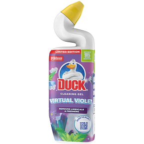 Duck WC čistič gel Virtuálna fialová, 750 ml