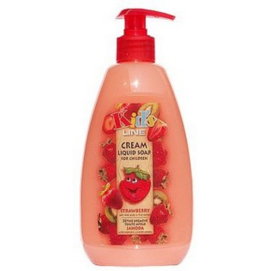 Bohemia Gifts Kids Jahoda tekuté mydlo 500 ml