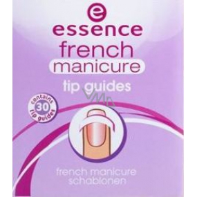 Essence Tip Guides šablónky pre francúzsku manikúru 30 kusov