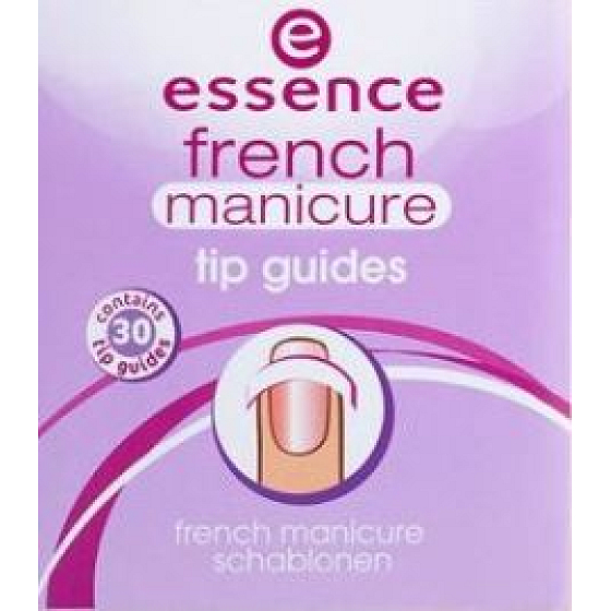 Essence Tip Guides šablónky pre francúzsku manikúru 30 kusov