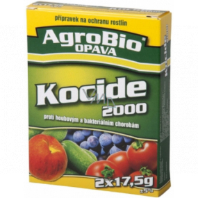 AgroBio Kocide 2000 prípravok proti hubovým a bakteriálnym chorobám 2 x 17,5 g