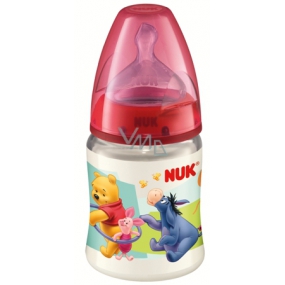 Nuk Disney First Choice fľaša plastová 0-6 mesiacov veľkosť 1 = mlieko 150 ml