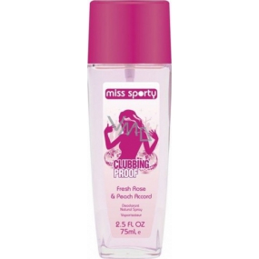 Miss Sporty Love 2 Love Clubbing Proof parfumovaný dezodorant sklo pre ženy 75 ml