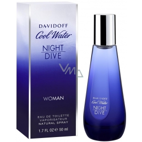 Davidoff Cool Water Night Dive Woman toaletná voda 50 ml