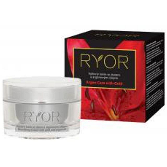 Ryor Argan Care with Gold so zlatom a arganovým olejom Výživný krém 50 ml