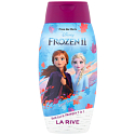 Disney Frozen Sweet Banana 2v1 šampón a kúpeľové mlieko pre deti 250 ml