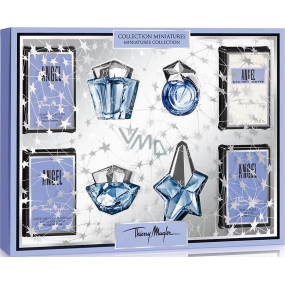 Thierry Mugler Angel Miniatures Collection parfumovaná voda 3 x 5 ml + toaletná voda 3 ml, darčeková sada