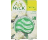 Air Wick Crystal Air Biele kvety osviežovač vzduchu 5,75 g