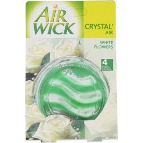 Air Wick Crystal Air Biele kvety osviežovač vzduchu 5,75 g