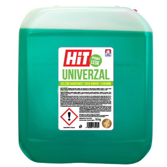 Hit Universal Jablko univerzálny umývací prostriedok pre silné odmastenie 10 kg Univerzálny umývací prostriedok so širokým uplatnením v celej domácnosť