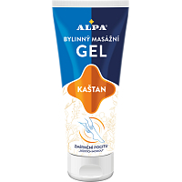 Alpa Gaštan bylinný masážny gél, 100 ml