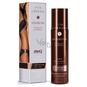 Vita Liberata pHenomenal Samoopaľovacie mlieko na tvár a telo pre 2-3 týždenné opálenie Dark - tmavý 200 ml