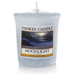 Yankee Candle Moonlight - Mesačný svit vonná sviečka votívny 49 g