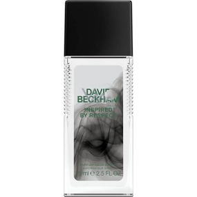 David Beckham Inspired by Respect parfumovaný dezodorant sklo pre mužov 75 ml