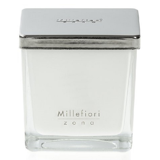 Millefiori Milano Zona Oxygen - Kyslík Vonná sviečka vonia až 60 hodín 180 g