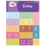 Ditipo Číslice zábavné učenie pexeso zoznámenie sa s číslami od 1-20 a desiatkami 10-90, 297 x 222 mm