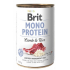 Brit Mono Protein Jahňacie s ryžou kompletné krmivo pre psov 400 g