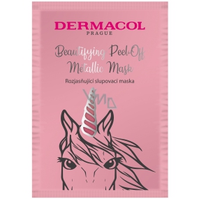 Dermacol Brightening Peel-Off rozjasňujúci zlupovaciu pleťová maska 15 ml
