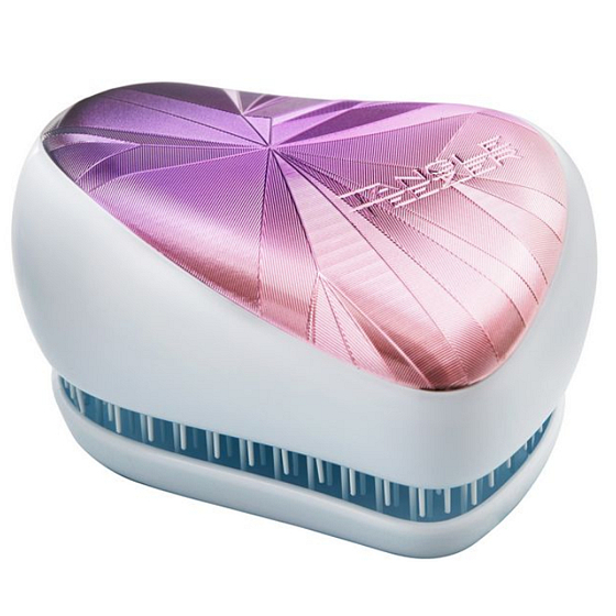 Tangle Teezer Compact Profesionálna kompaktná kefa na vlasy Smashed Holo Blue limitovaná edícia