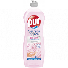 Pur Secrets of Care Balsam Hand & Nails Cashmere Effect prípravok na ručné umývanie riadu 750 ml