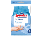 Spontex Optimal Rukavice gumové veľkosť L 1 pár