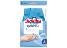 Spontex Optimal Rukavice gumové veľkosť L 1 pár