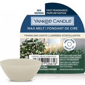 Yankee Candle Twinkling Lights - Svietiace svetlá vonný vosk do aromalampy 22 g