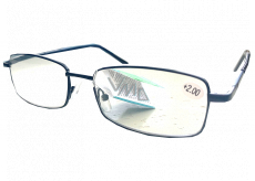Berkeley Čtecí dioptrické brýle +3 černé kov 1 kus MC2086