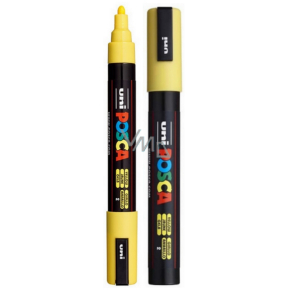 Posca Univerzálny akrylový popisovač 1,8 - 2,5 mm žltý PC-5M
