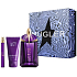 Thierry Mugler Alien parfumovaná voda 60 ml + parfumovaná voda 10 ml miniatúra + telové mlieko 50 ml, darčeková sada pre ženy