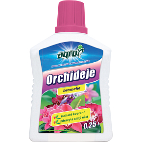 Agro kvapalné hnojivo pre orchidey, 250 ml Agro kvapalné hnojivo pre orchidey, 250 ml