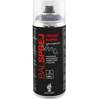 BALSPREJ vrchná univerzálna akrylová farba v spreji, RAL 7040 šedá okenná, 400 ml