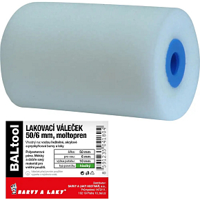 BARVY A LAKY HOSTIVAŘ Moltopren valček na maľovanie pre držiak 6 mm, 55 mm