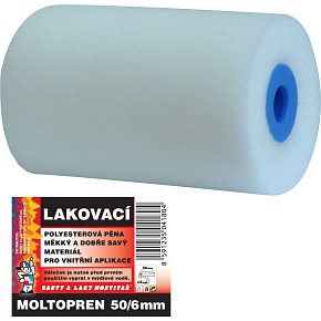 BARVY A LAKY HOSTIVAŘ Moltopren valček na maľovanie pre držiak 6 mm, 55 mm BARVY A LAKY HOSTIVAŘ Moltopren valček na maľovanie pre držiak 6 mm, 55 mm