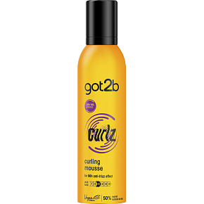 Got2b Twisted Curls pena na vlny, fixácia 3, 250 ml
