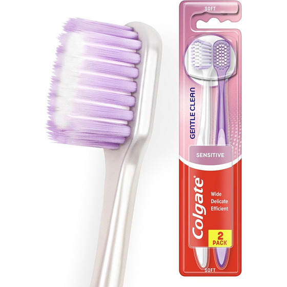 Colgate Gentle Clean Sensitive zubný kartáčik 2-pack