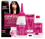 Loreal Paris Casting Creme Gloss farba na vlasy 360 tmavá višňa glossy blacks