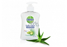 Dettol Aloe Vera a vitamín E hydratačné antibakteriálne mydlo dávkovač 250 ml