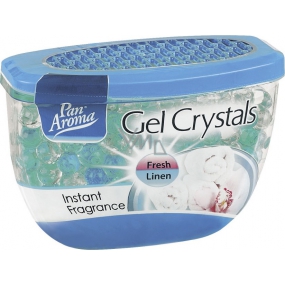 Pán Aróma Gél Crystals Fresh Linen gélový osviežovač vzduchu 150 g