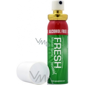 Pretty Fresh Freshmint Čerstvá mäta bez alkoholu ústny sprej 20 ml