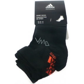 Adidas ponožky čierne vel. 39-42 3 kusy