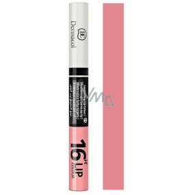 Dermacol 16H Lip Colour dlhotrvajúca farba na pery 01 3 ml a 4,1 ml